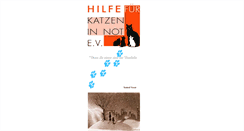 Desktop Screenshot of katzenhilfe-poetter.de